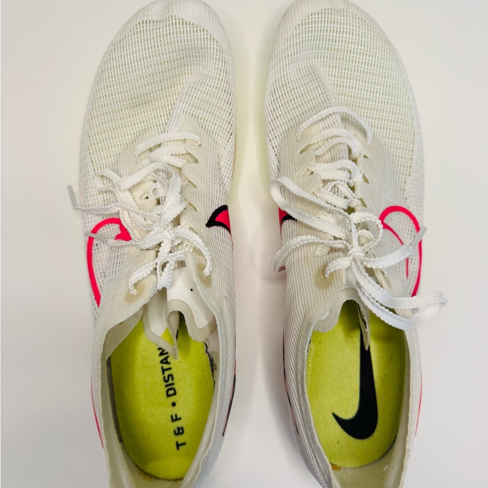 Nike Men’s 13 Zoom Mamba 6 Track & Field Distance Spikes Sail/Fierce  DR2733-101